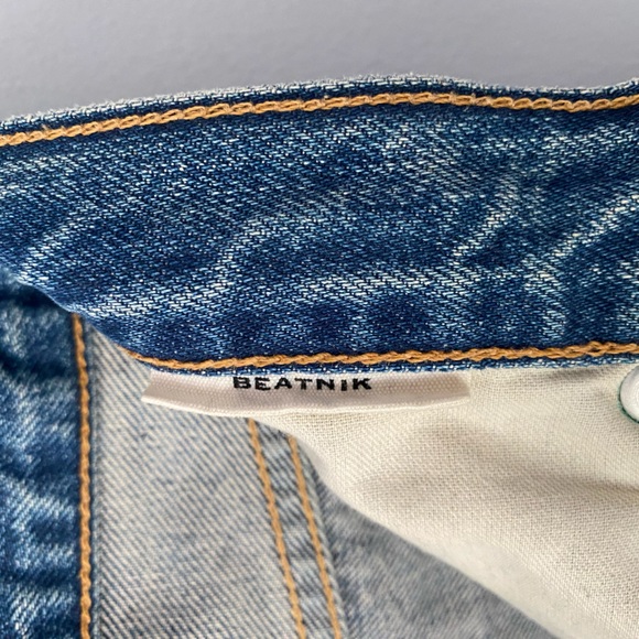 SLVRLAKE Beatnik high rise slim fit jeans size 28 in Don’t be Cruel MSRP $299 - Picture 5 of 7